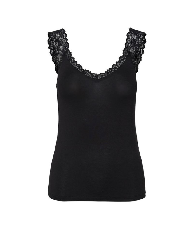 Camiseta Vero Moda rosal Black Mujer