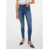 Pantalón Vero Moda tanya Piping Jeans Vi349 Medium Blue Denim Mujer
