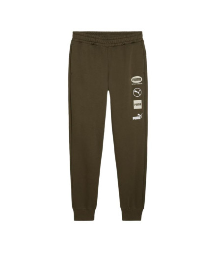 Pantalones Puma Power Graphic Sweatpants Fl Cl Hombre