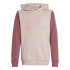 Sudadera adidas Essentials Big Logo Colorblock Infantil Rosa