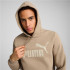 Sudadera Casual Puma Essentials Big Logo Hombre Beige