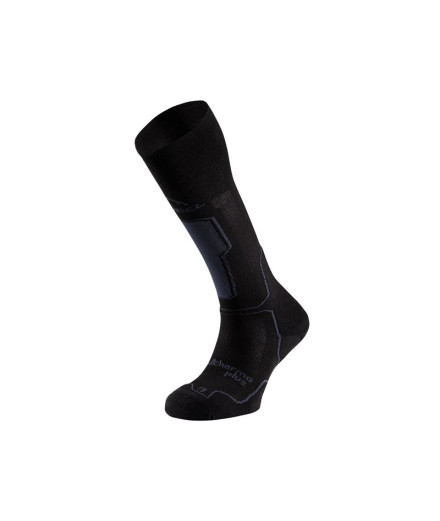 Calcetines de Montaña Lurbel Veleta Evo Six Negro/Gris