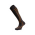 Calcetines de Montaña Lurbel Peak Silk Six Gris Plomo/Naranja