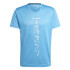 Camiseta de Trail adidas Terrex Agravic Trail Running Hombre Azul