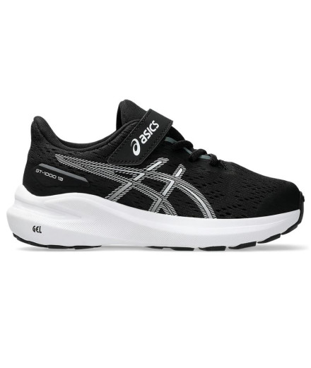 Zapatillas de Running ASICS Gt-1000 13 Ps Infantil Negro