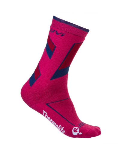 Calcetin Thermolite Hi-Tech 2P Fucsia/Marino