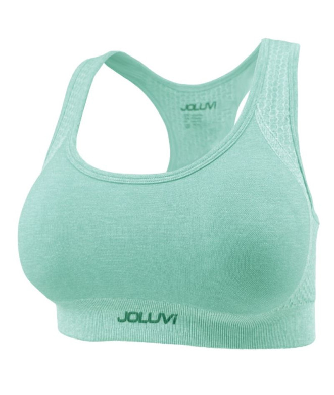 Sujetador Deportivo de Fitness Joluvi Lara...