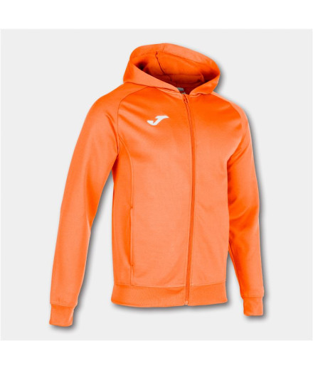 Chaqueta con Capucha Joma Menfis Hombre Naranja Fluor