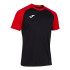 Camiseta Manga Corta Hombre Teamwork Negro Rojo