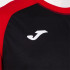 Camiseta Manga Corta Hombre Teamwork Negro Rojo