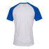 Camiseta Manga Corta Hombre Teamwork Blanco Royal