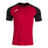 Camiseta Manga Corta Hombre Teamwork Rojo Negro