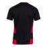 Camiseta Manga Corta Hombre Prorugby II Negro Rojo