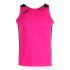 Camiseta De Running Tirantes Hombre Record II Rosa Flúor Negro