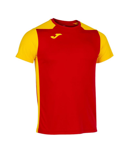 Camiseta De Running Manga Corta Hombre Record II Rojo...