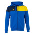 Chaqueta de Fútbol Joma Con Capucha Crew V Hombre/Niño Royal Amarillo Marino