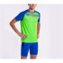 Camiseta de Running Joma Manga Corta Elite X Hombre/Niño Verde Flúor Royal