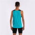 Camiseta de Running Joma Sin Mangas Elite X Hombre/Niño Turquesa Flúor Negro