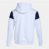 Sudadera de Fútbol Joma Con Capucha Crew V Hombre/Niño Blanco Marino