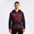 Chaqueta de Fútbol Joma Con Capucha Tiger V Hombre/Niño Negro Burdeos