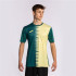Camiseta de Fútbol Joma Manga Corta City II Hombre/Niño Verde Amarillo