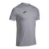 Camiseta de Fútbol Joma Manga Corta Olimpiada Hombre/Niño Gris Melange Negro