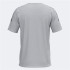Camiseta de Fútbol Joma Manga Corta Olimpiada Hombre/Niño Gris Melange Negro