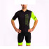 Maillot de CicII Smo Joma Crono Unisex Negro Amarillo Flúor
