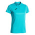 Polo Joma Manga Corta Hobby Mujer/Niña Turquesa Flúor