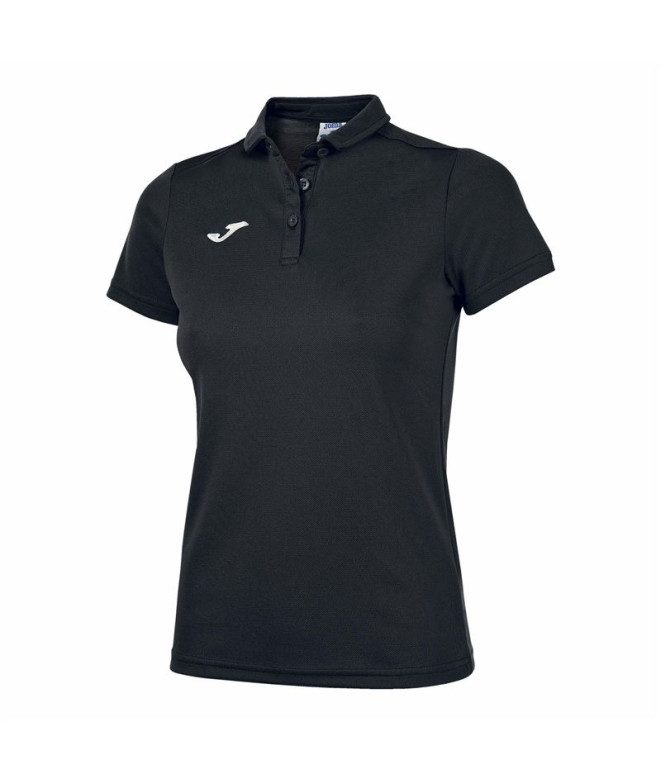Polo Joma Hobby Mujer Negro M/C