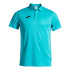 Polo Manga Corta Joma Hobby Hombre Turquesa Flúor