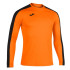 Camiseta de Fútbol Joma Academy III Manga Larga Hombre/Niño Naranja Negro