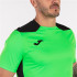 Camiseta de Fútbol Joma Championship VI Manga Corta Hombre/Niño Verde Flúor Negro
