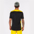 Camiseta de Fútbol Joma Championship VI Manga Corta Hombre/Niño Negro Amarillo
