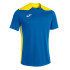 Camiseta de Fútbol Joma Championship VI Manga Corta Hombre/Niño Royal Amarillo