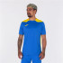 Camiseta de Fútbol Joma Championship VI Manga Corta Hombre/Niño Royal Amarillo