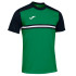 Camiseta Joma Manga Corta Hispa IV Verde Negro