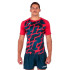 Camiseta De Rugby Manga Corta Myskin III Rojo Marino