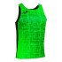 Camiseta De Tirantes Running Elite VIII Negro Verde Flúor