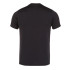 Camiseta Manga Corta De Running Elite VIII Hombre Negro Verde Fluor
