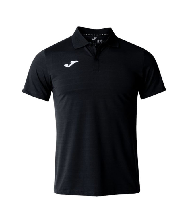 Polo De Pádel Joma Torneo Hombre Negro
