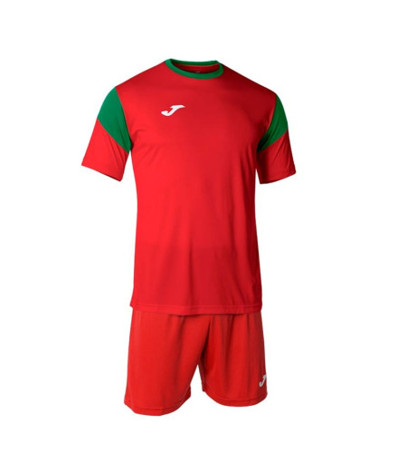 Conjunto Futbol Phoenix Hombre Verde Rojo
