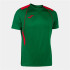 Camiseta Manga Corta Joma Championship VII Hombre/Niño Verde Rojo