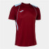 Camiseta Manga Corta Joma Championship VII Hombre/Niño Burdeos Celeste