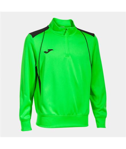 Sudadera Joma Championship VII Hombre/Niño Verde Flúor Negro