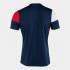 Camiseta De Fútbol Joma Manga Corta Crew V Marino Rojo Blanco