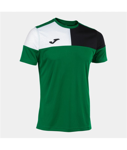 Camiseta De Fútbol Joma Manga Corta Crew V Verde Negro...
