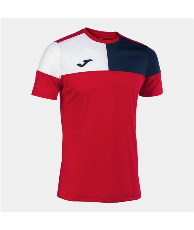 Camiseta De Fútbol Joma Manga Corta Crew V Rojo...
