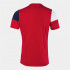 Camiseta De Fútbol Joma Manga Corta Crew V Rojo Marino Blanco