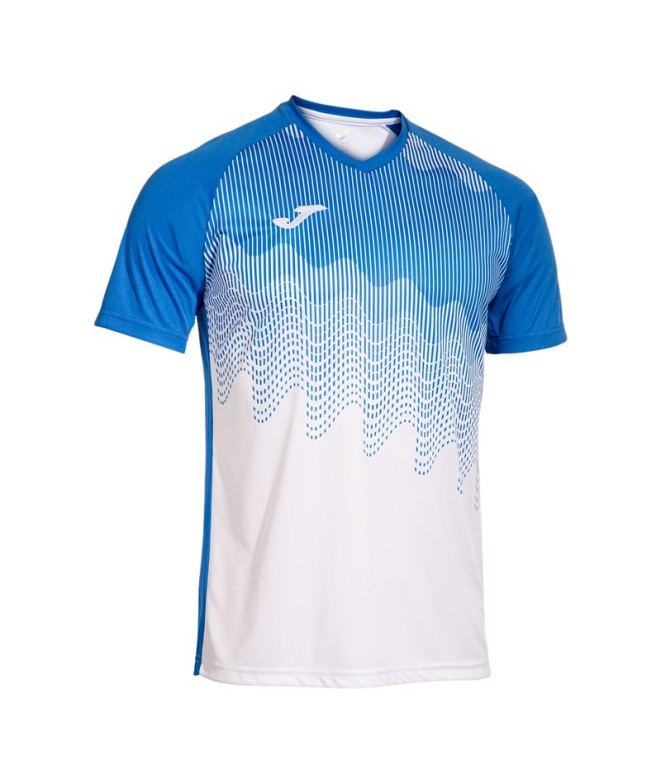 Camiseta de Fútbol Joma Tiger Vi hombre Blanco...